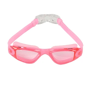 Guangdong OEM 2020 hot summer design best selling adjustable silicone swimming protective goggles with anti-fog PC lens