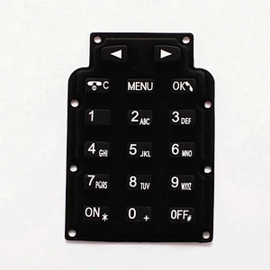 Hongju customized waterproof heat resistant silicone rubber remote control keypads