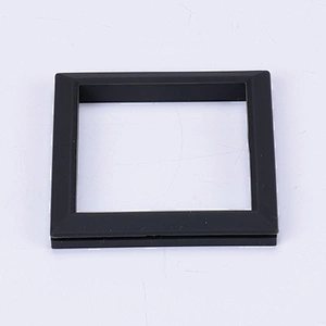 Hongju OEM waterproof oil-resistant silicone rubber fourquare seal gasket,flat washers