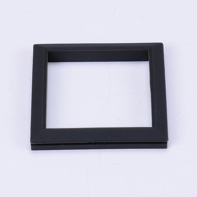 Hongju OEM waterproof oil-resistant silicone rubber fourquare seal gasket,flat washers