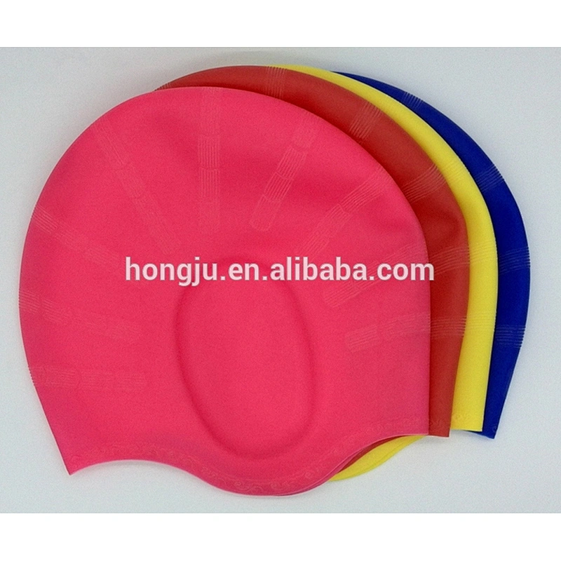 different kind of swimcaps.