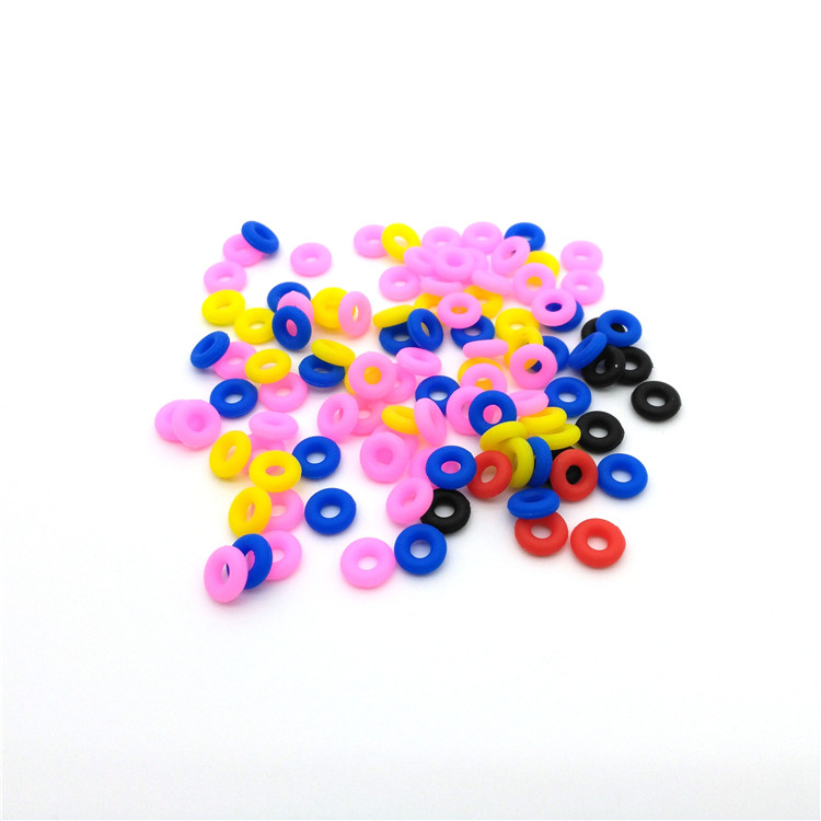 OEM durable waterproof various colors small food grade silicone rubber o ring sealing