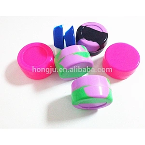 Food Grade Non stick bho silicone container concentrate jar oil box