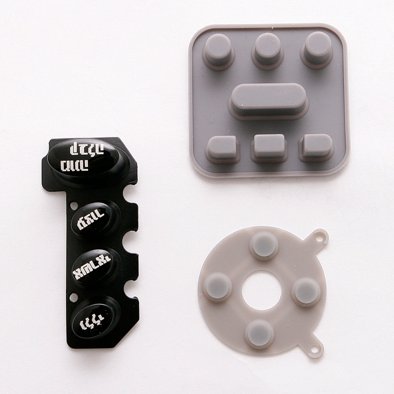 Guangdong custom design waterproof spill resistant wireless silicone rubber conductive press keypad