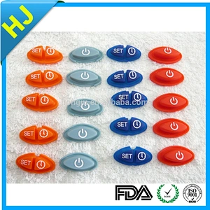 Popular Sale Soft silicone rubber buttons with best choice