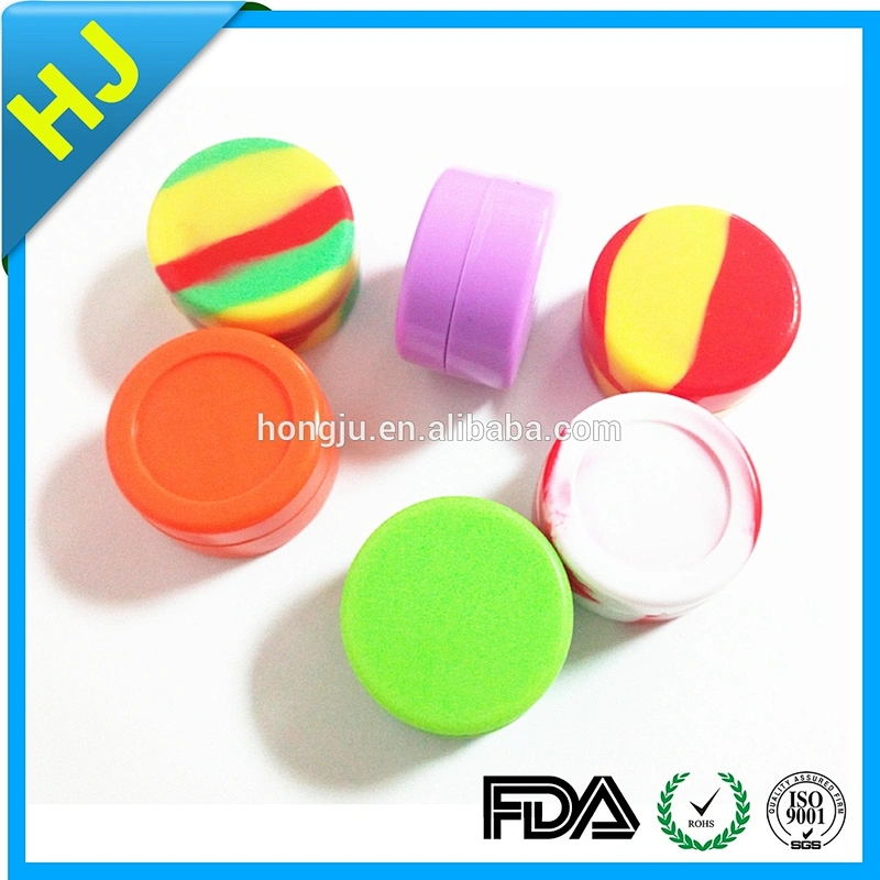silicone jars  wax container, silicone container for wax oil