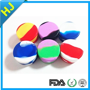 Non-stick Concentrate Storage Silicone Container Jar  wax container