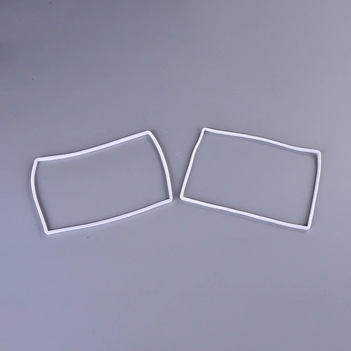 guangdong waterproof transparent in different shapes silicone rubber flat washer, gasket sealing