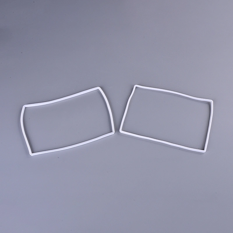 guangdong waterproof transparent in different shapes silicone rubber flat washer, gasket sealing