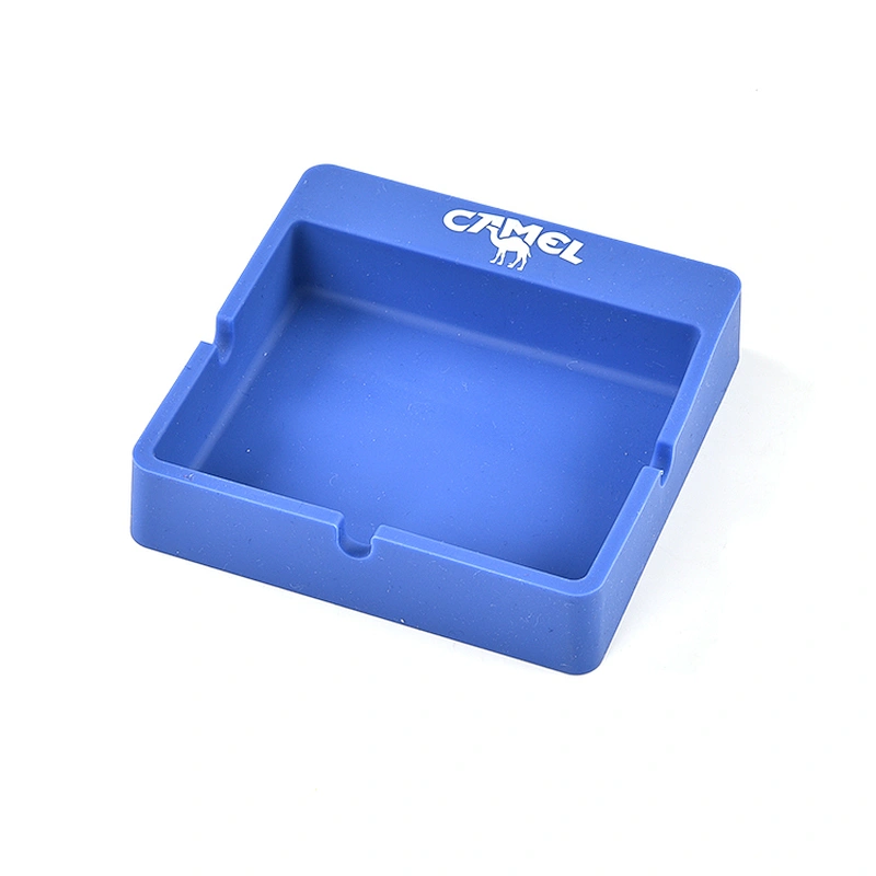 Hongju OEM silicone fire-resistance colorful ashtray in excellent design