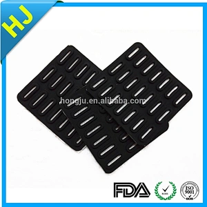 customized silicone rubber feet with double faced adhesive