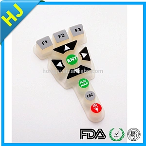 silicone button translucent