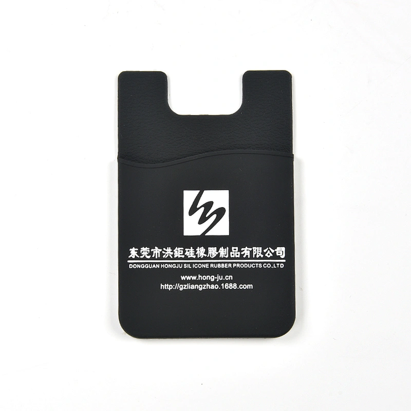 OEM 2020 latest design hot selling strong self adhesive silicone promotional mobile phone card cases with self adhesive