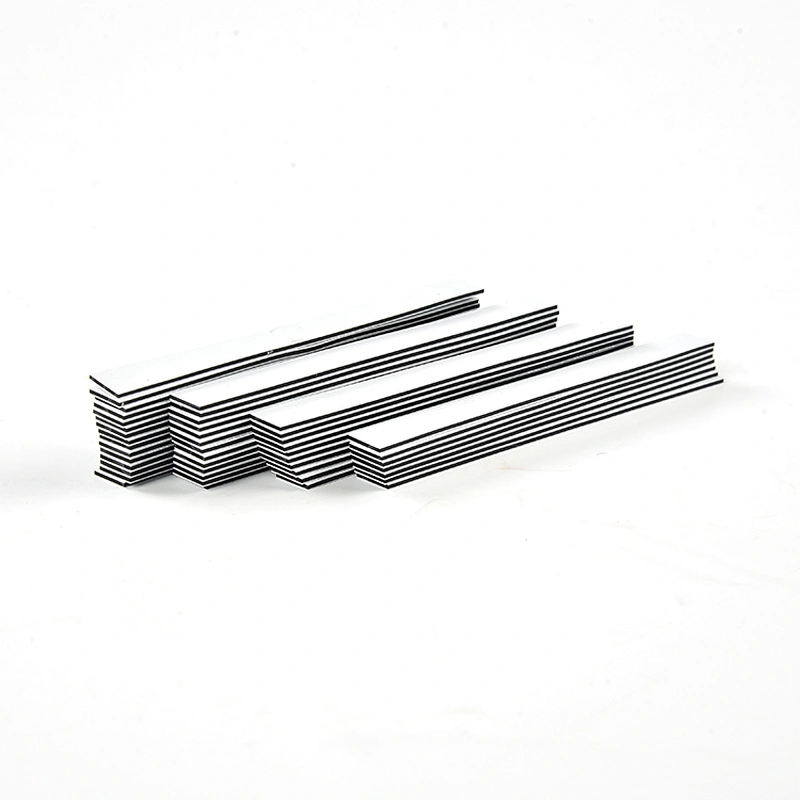 custom size white conductive silicone rubber zebra connector with self adhesive