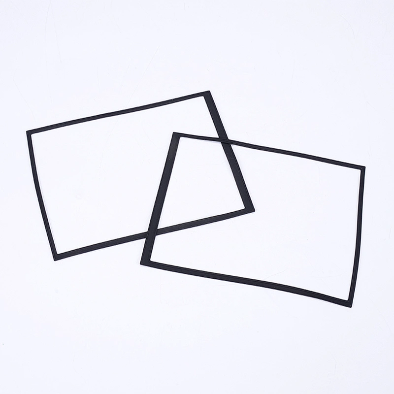 Hongju OEM heat-resistance rectangular rubber seal gasket