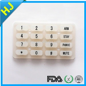 silicone button translucent
