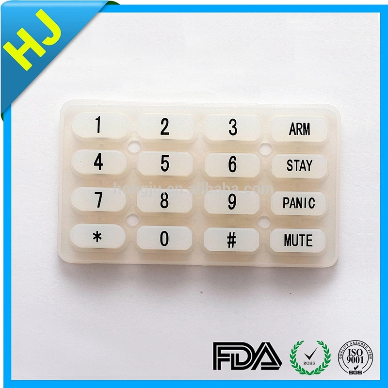 silicone button translucent