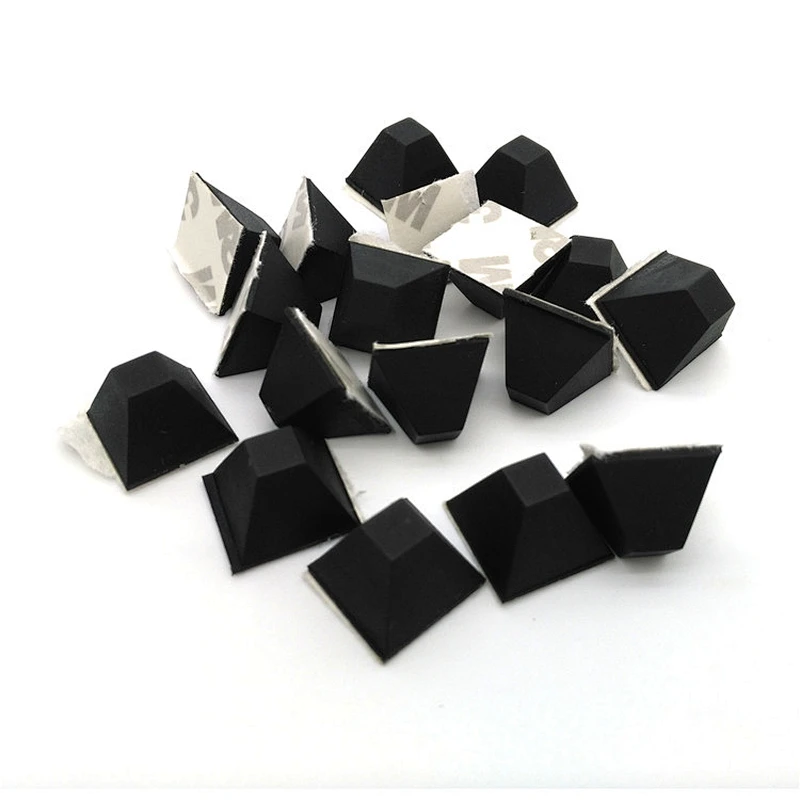 Wholesale OEM customized various shapes various types strong self adhesive silicone rubber feet