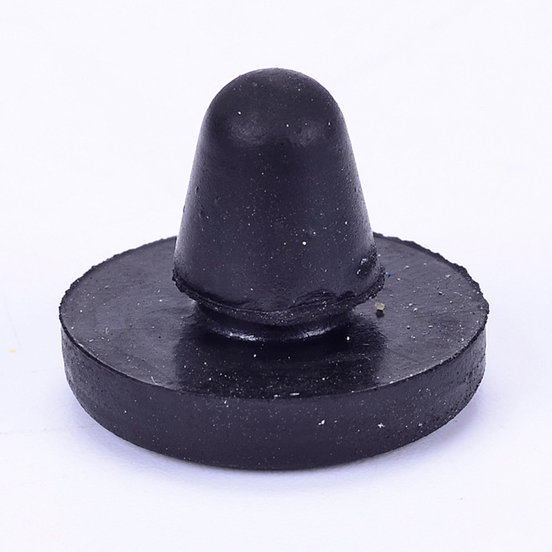 Hongju customized waterproof silicone rubber single push button with superior quality