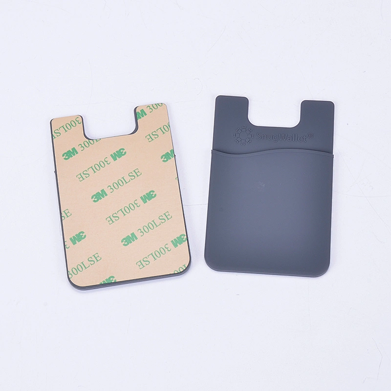 Hongju customized various style waterproof silicone rubber credit card, business card holders/wallet