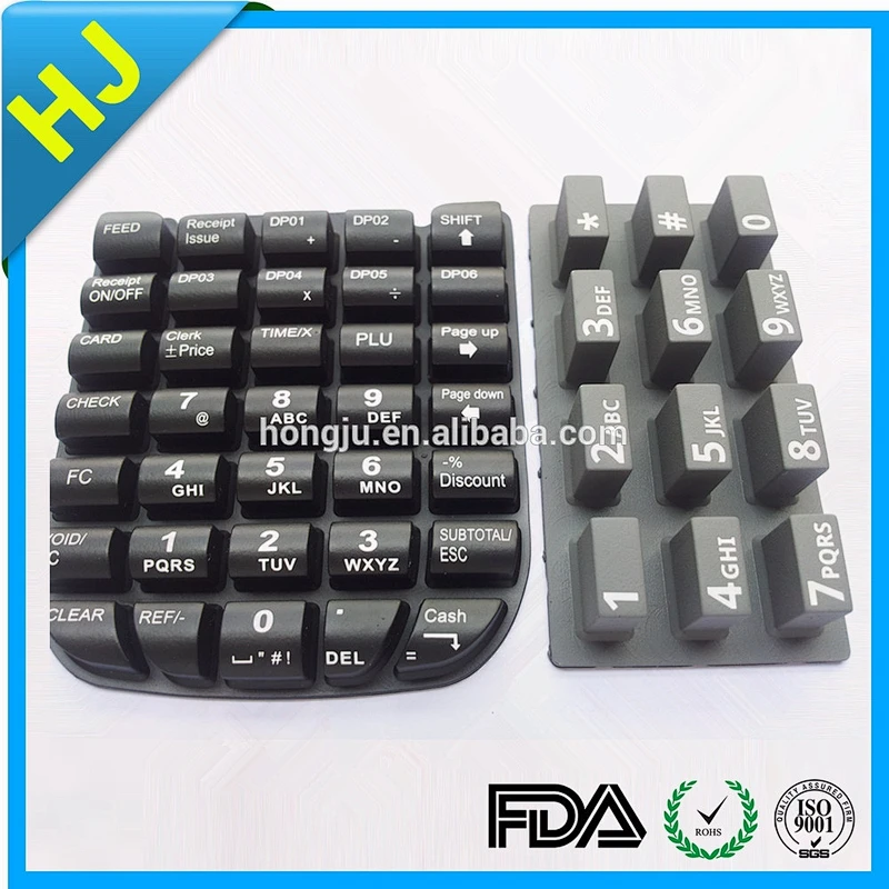 silicone keypad buttons