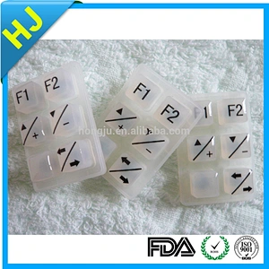 silicone button translucent