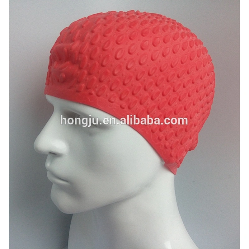 different kind of swimcaps.