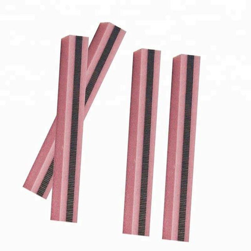 Factory prices OEM different colors elastomeric zebra conductive silicone rubber connector/strip