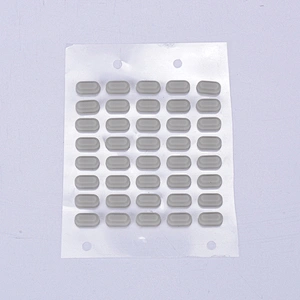 Customized durable anti-slip silicone rubber small feet gasket, small feet stand for keyboards