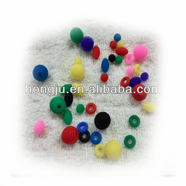 Food grade silicone beads