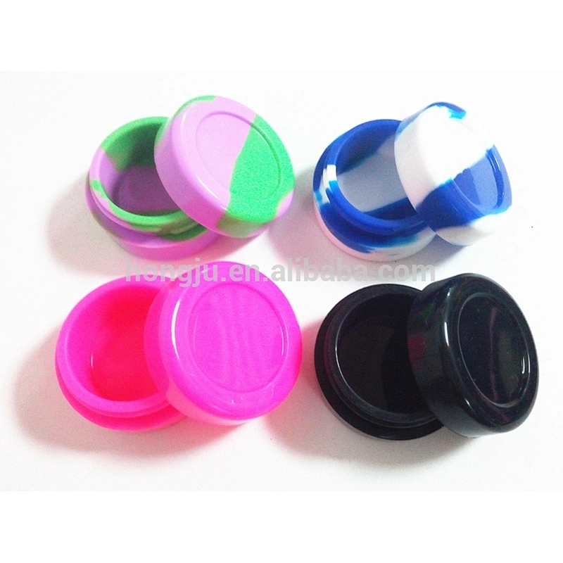 Non-stick Concentrate Storage Silicone Container Jar  wax container