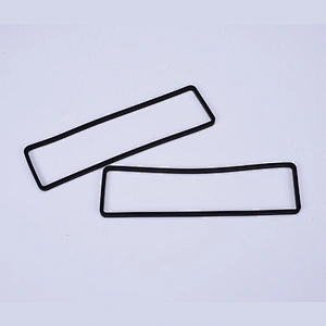 OEM heat-resistance silicone rubber rectangular seal gasket, flat washers in professional design