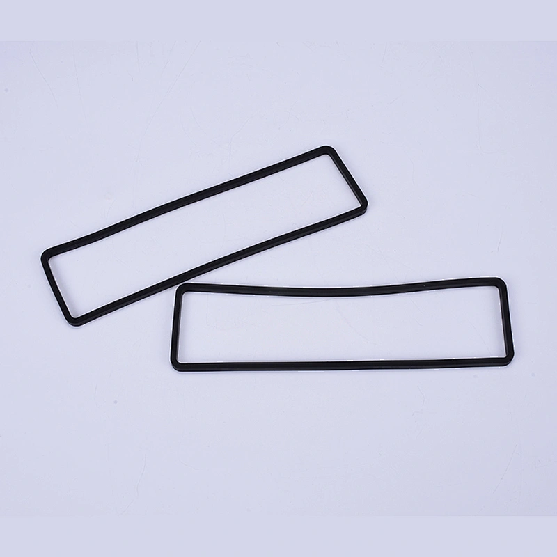 OEM heat-resistance silicone rubber rectangular seal gasket, flat washers in professional design