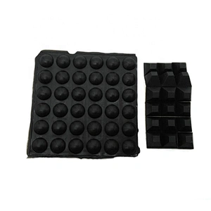 customized furniture water proof silicone rubber foot pads with self adhesive