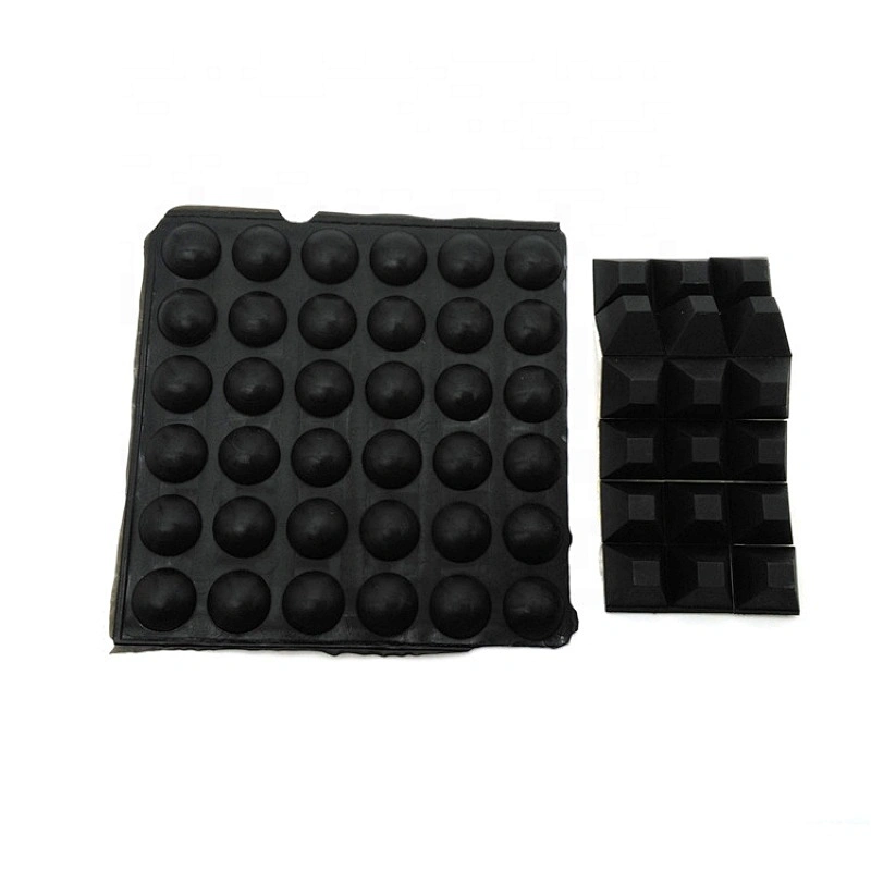 customized furniture water proof silicone rubber foot pads with self adhesive
