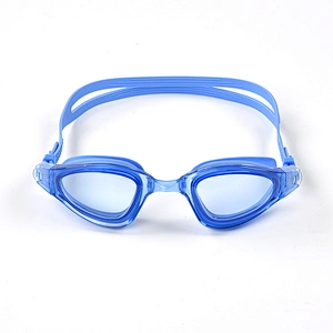 Customized  various size fashionable  swimming goggles with soft silicone in professional design