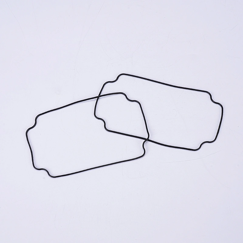 Hongju OEM heat-resistance rectangular rubber seal gasket