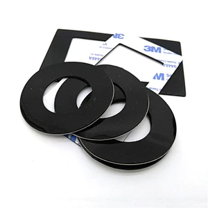 Dongguan customized various shape anti-slip square rubber feet for chair stable