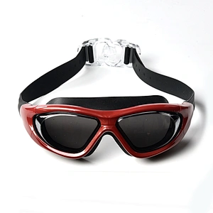 Hongju customized new design various sizes silicone rubber swimming/diving protective goggles