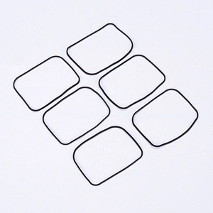 Hongju OEM heat-resistance rectangular rubber seal gasket
