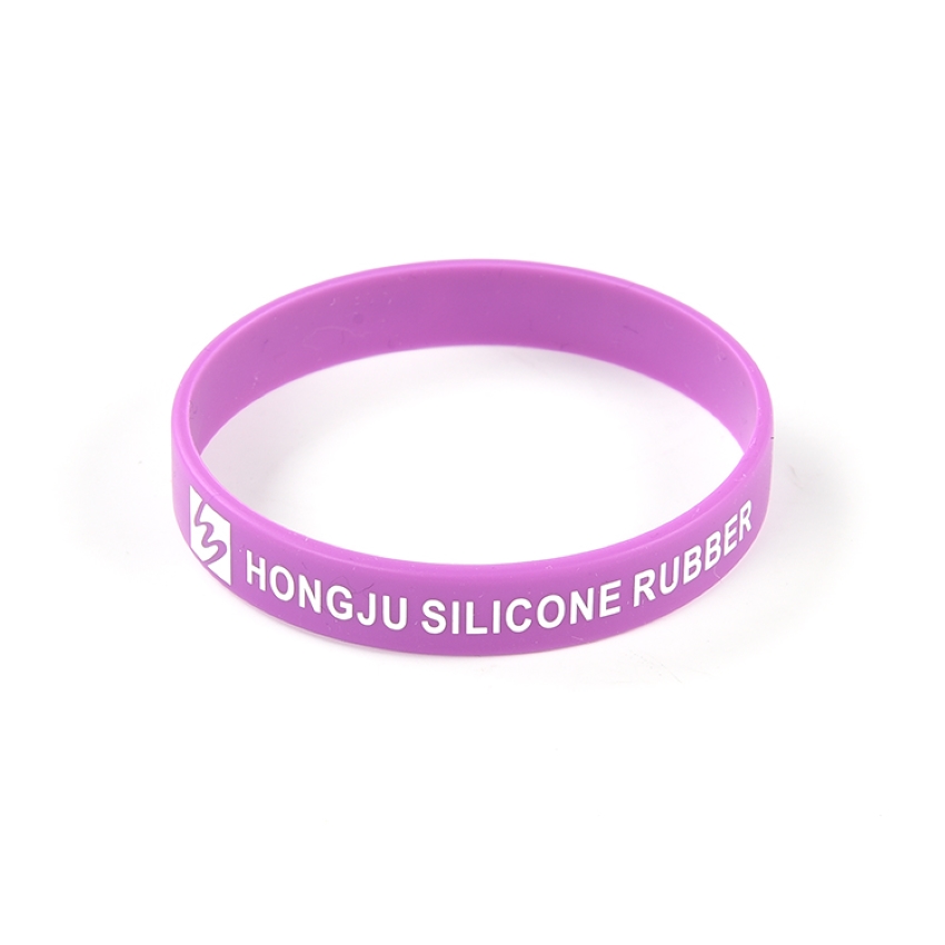 Guangdong OEM/ customized fashionable popular wristband with soft silicone rubber for party