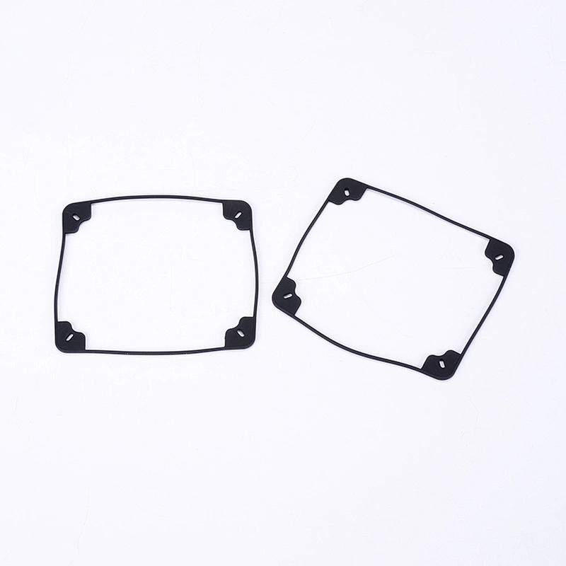 Hongju OEM heat-resistance rectangular rubber seal gasket