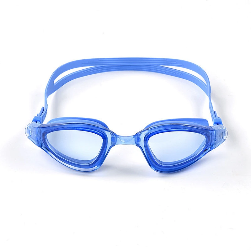 HongJu custom silicone rubber competition swimming goggles single diopter