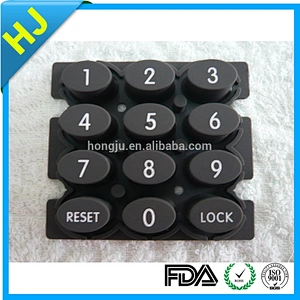 Custom made silicone button rubber keypad