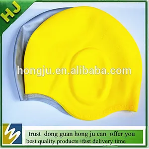 Silicone and Latex swim caps