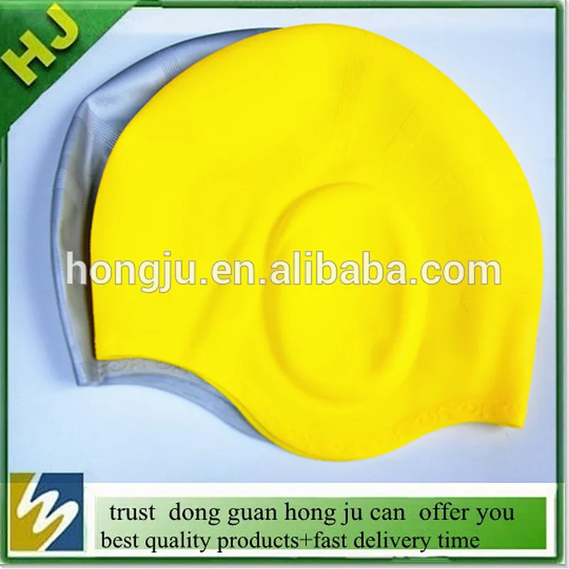 Silicone and Latex swim caps