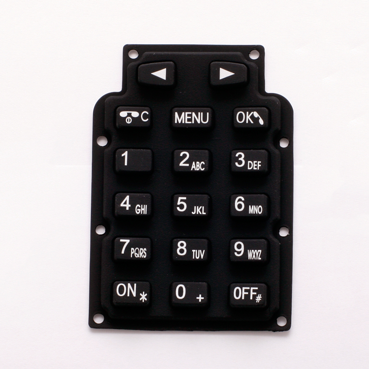HongJu custom rubber silicone push button switch
