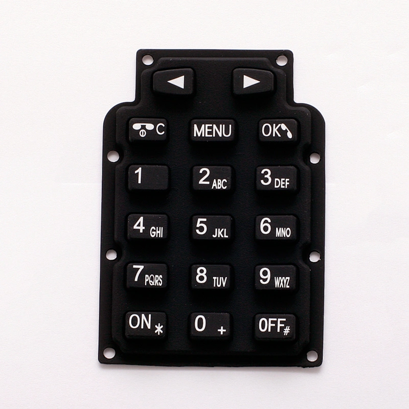 HongJu custom rubber silicone push button switch