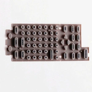 Hongju customized waterproof heat resistant silicone rubber remote control keypads