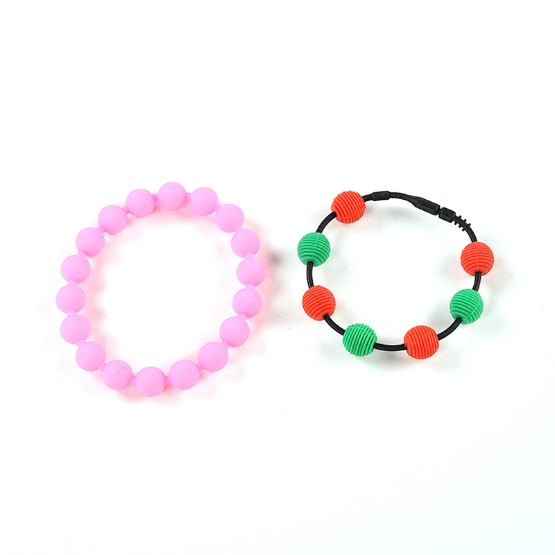 Popular beads orange bracelet